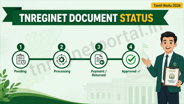 TNREGINET Document Status Check